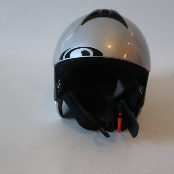 Kids Girls/Boys Salomon Silver/Black Helmet Size S - Picture 1 of 7